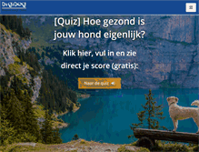 Tablet Screenshot of digidog.nl